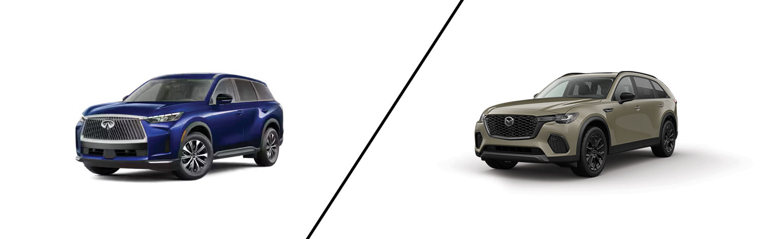 2026 2026 INFINITI QX60 Pure vs Mazda CX-70 Preferred